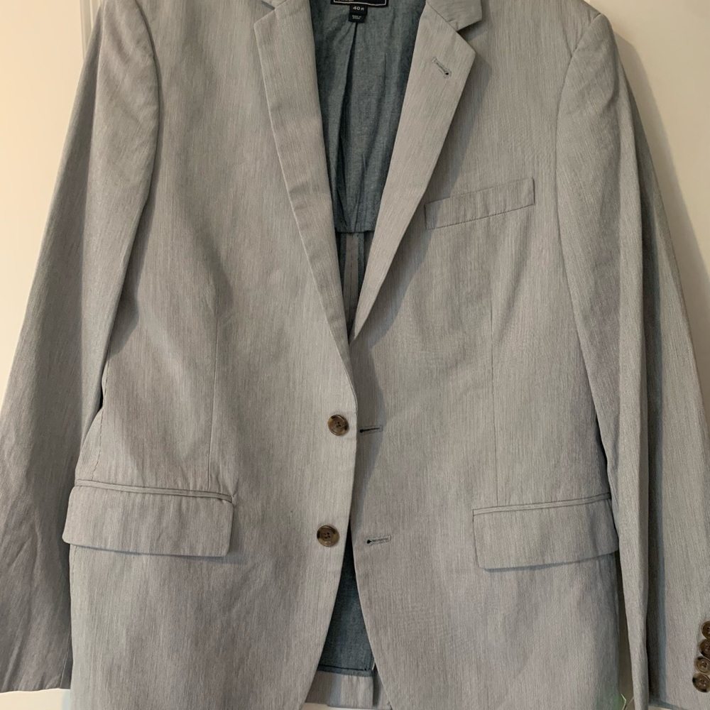 J. Crew Gray Blazer 40R
